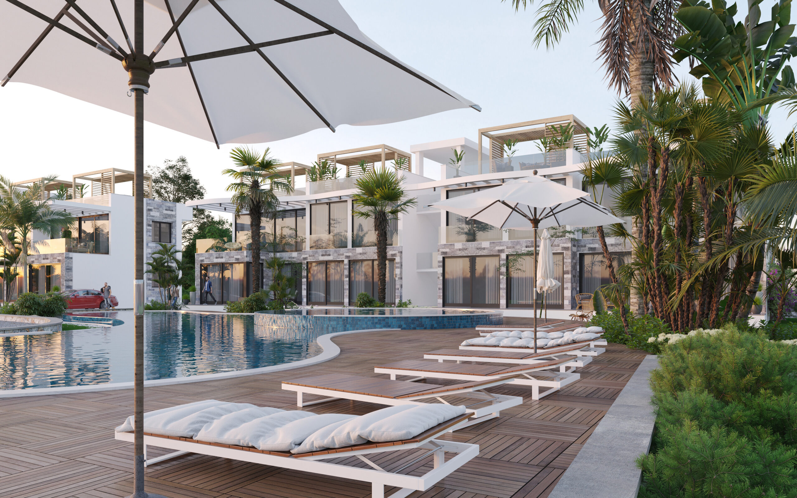 Aelita Garden Resort project by Limitless Real Estate in North Cyprus