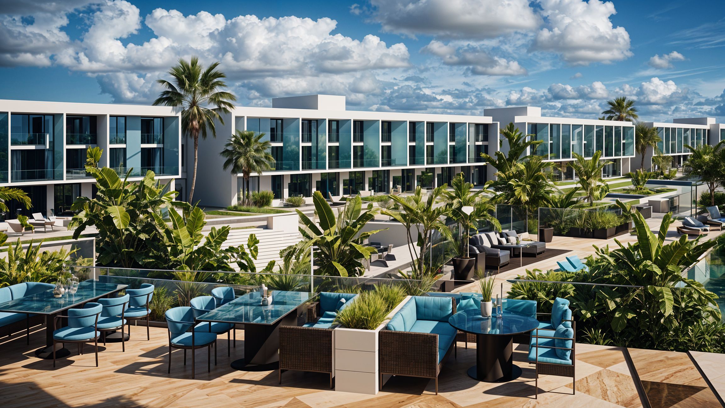 Courtyard Platinum project by Limitless Real Estate in North Cyprus