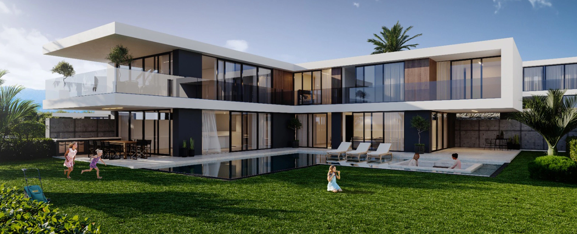NorthernLAND Villas: Çatalköy project by Limitless Real Estate in North Cyprus