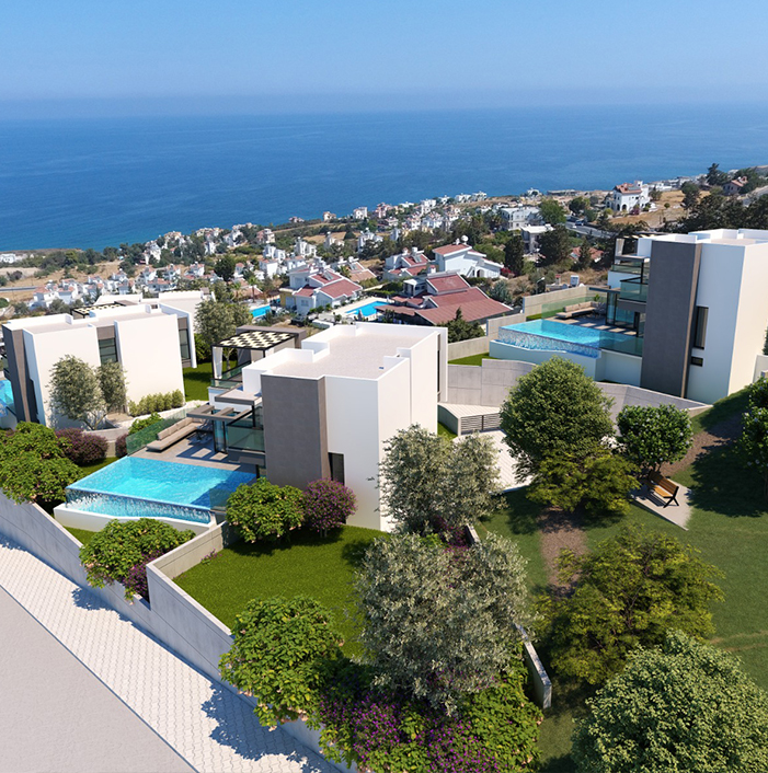 Modern Villas project by Limitless Real Estate in North Cyprus