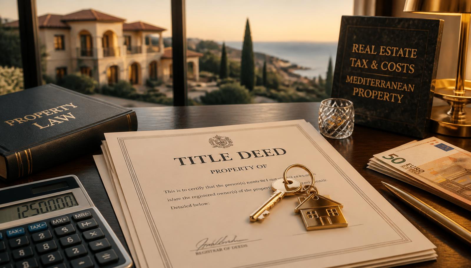 Property Taxes and Costs in North Cyprus (2026 Updated Guide)